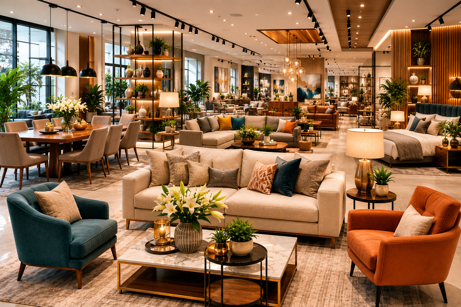 Indus Intra furniture and interior showroom