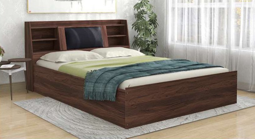 Headboard Storage Bed